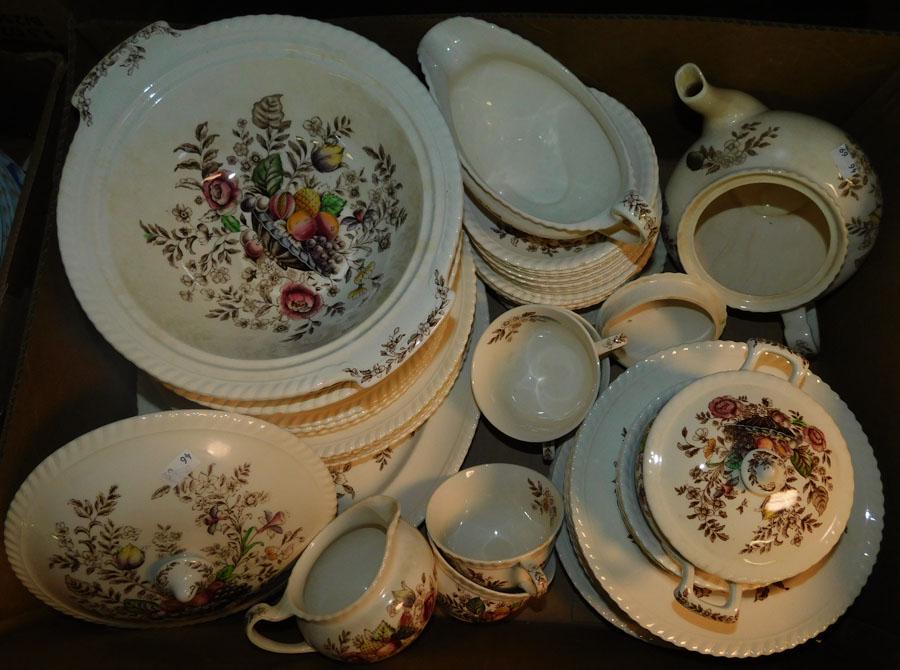 Lot of Johnson Bros. China (Windsor Ware - Pomona) (1 of 2)