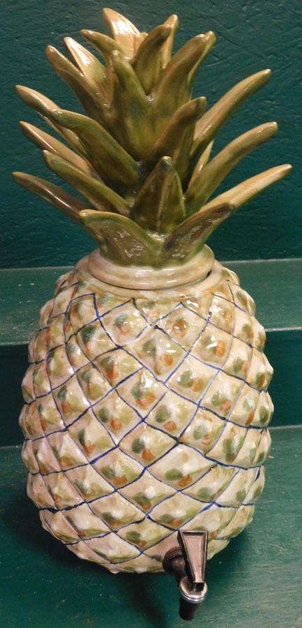 Ironstone Pineapple Dispenser (1 of 2)