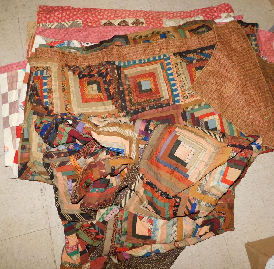 Lot of Handmade Quilts (1 of 3)