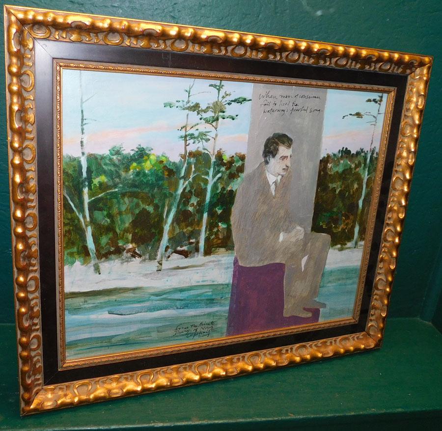 Oil on Board Signed Noyes Capehart (1 of 6)