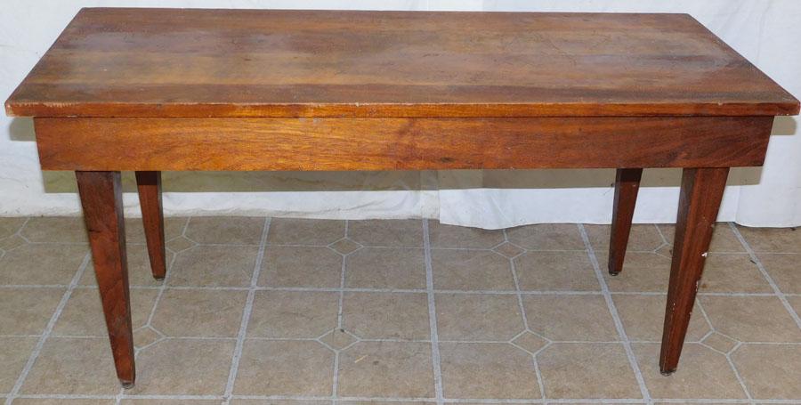 Solid Walnut Bench (1 of 3)