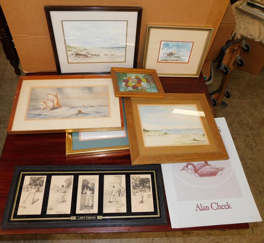 Framed Watercolors, Small OOB, & Framed Prints (1 of 12)