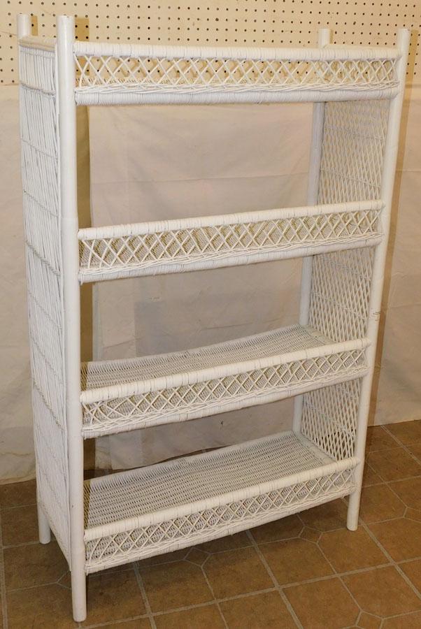 Painted Wicker Shelf (1 of 2)