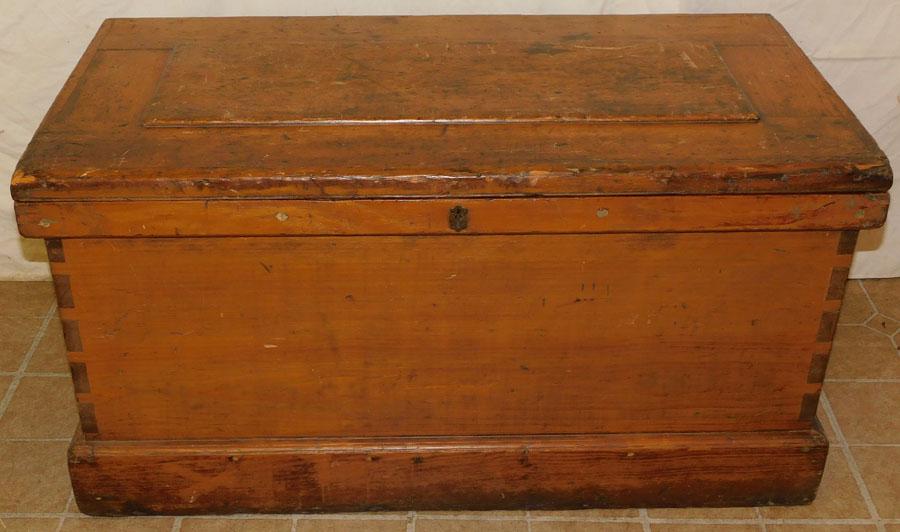 Antique Pine Tool Box (1 of 5)