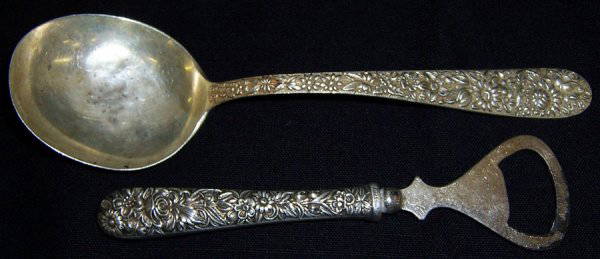 Kirk Repousse' cream soup and bottle opener: Kirk Repousse' cream soup and bottle opener