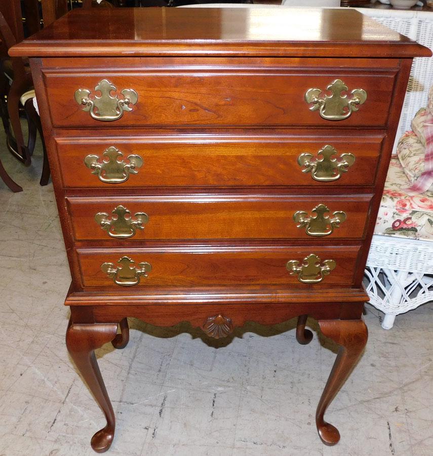 Queen Anne Cherry Silver Chest (1 of 7)