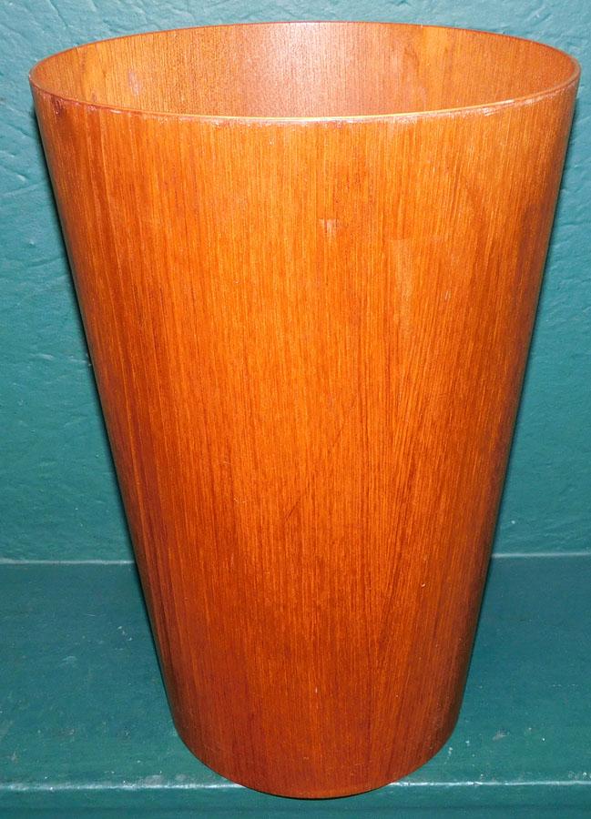 MCM Laminate Teakwood Umbrella Stand (1 of 4)