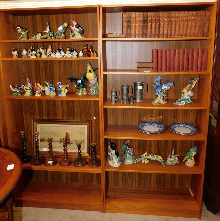 Pair Danish Teakwood Bookshelves (1 of 3)