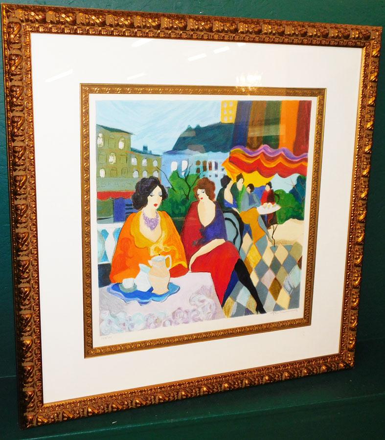 Itzchak Tarkay Framed Serigraph - Signed & Numbered (1 of 5)