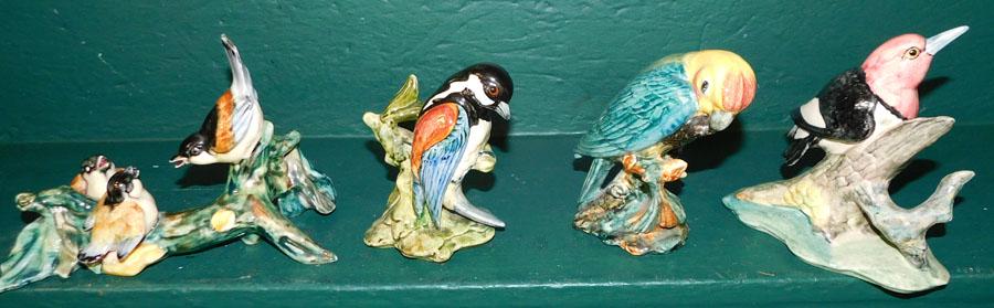 Four Stangyl Porcelain Bird Figurines (1 of 3)
