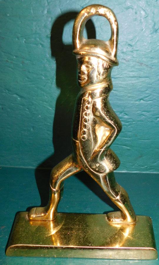 VA Metalcrafters Hessian Soldier Door Stop: VA Metalcrafters Hessian Soldier Door Stop. 11 1/2" H