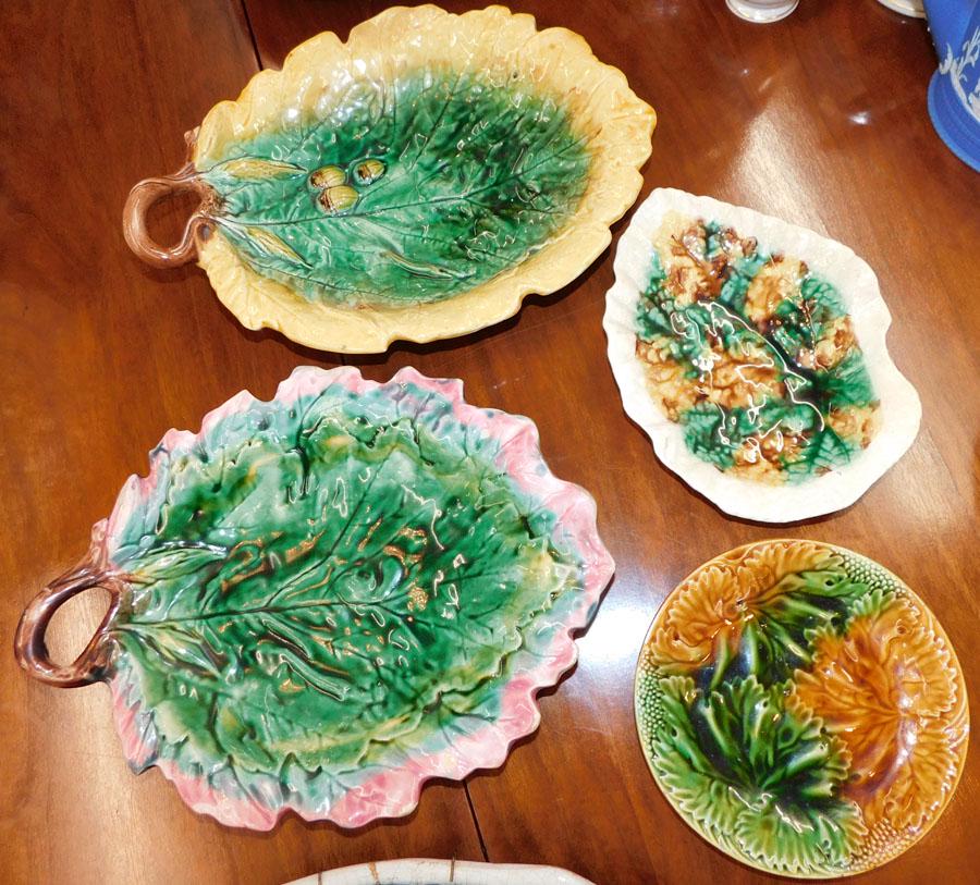 4 Pc Majolica Items (1 of 2)