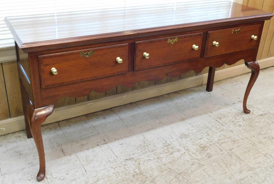 Cabinet Made Mahogany Queen Anne Sideboard (1 of 6)