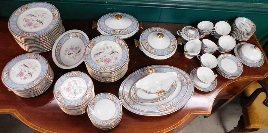 94 Pc Hutschenreuther Dinner Set 'Bird Of Paradise" (1 of 12)