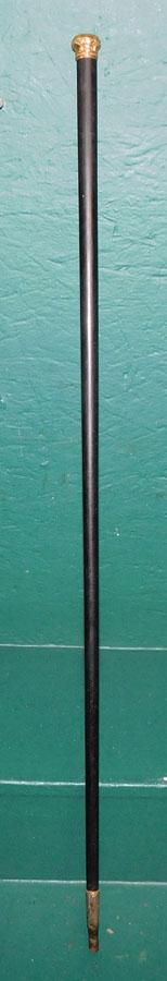 Antique Gentleman's Ebony Walking Stick (1 of 5)