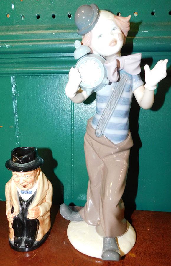 Royal Doulton Mug & Lladro Clown Figure (1 of 3)