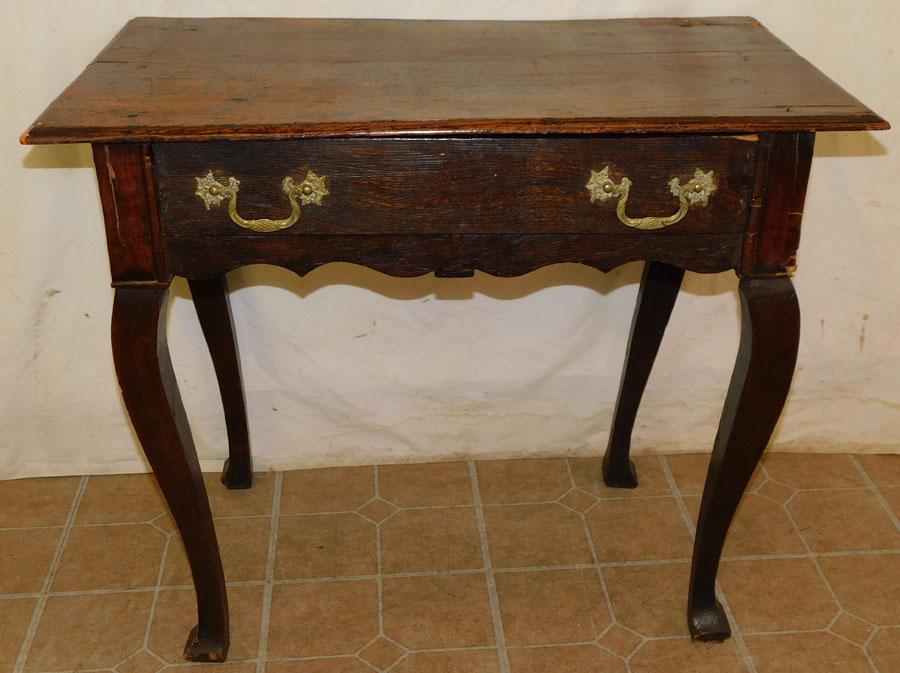 18th C Oak Lowboy - As Is (1 of 7)