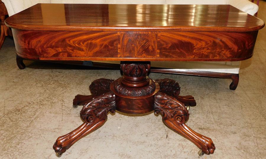 19th C Mahogany Carved Console (1 of 4)