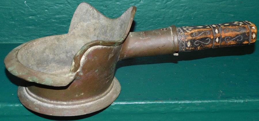 Cast Bronze Oriental Censor (1 of 3)