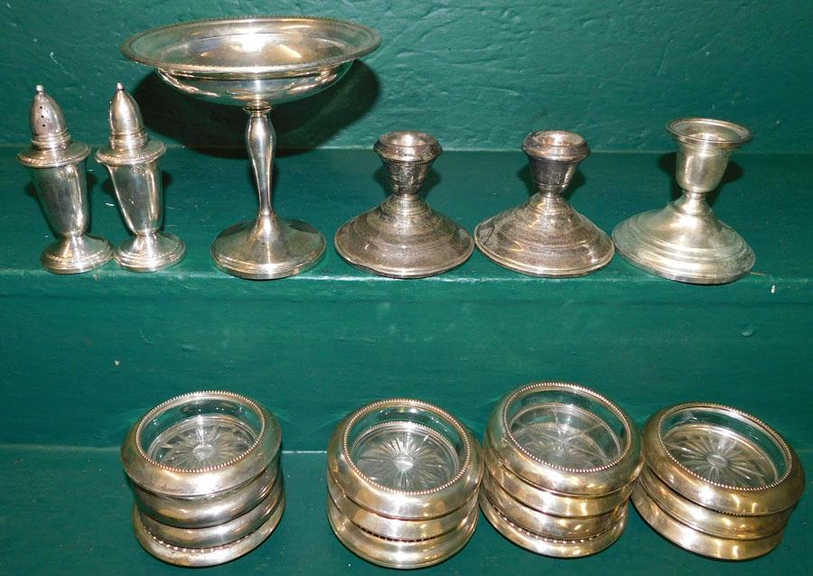 20 Pc Sterling Weighted Items (1 of 1)
