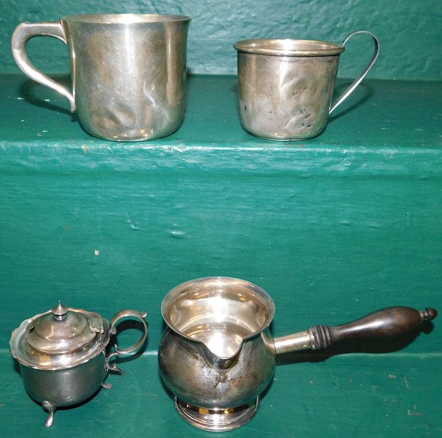 4 Pc Sterling Items 11.4 Toz (1 of 3)