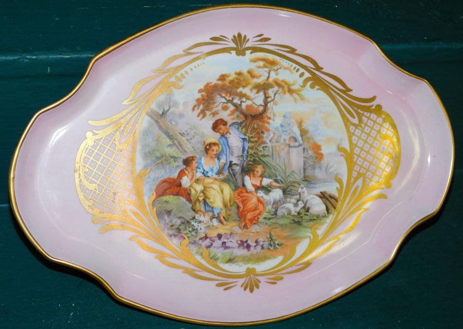 Limoges Hand Painted Tray (1 of 2)