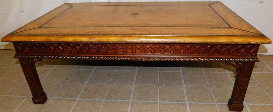 Maitland Smith Chinese Chippendale Coffee Table (1 of 10)