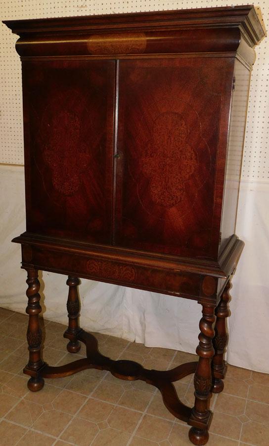 Walnut Inlay Cabinet (1 of 11)