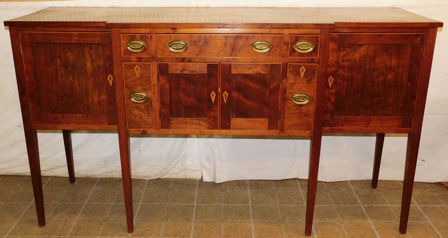 Bench Made Walnut Inlay Sideboard (1 of 9)