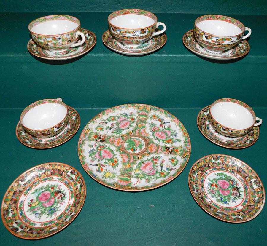 14 Pc Oriental Dinnerware (1 of 4)