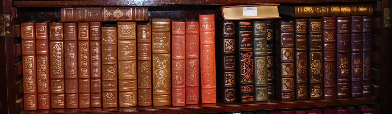 Lot 27 Franklin Library LB Decorator Books (1 of 2)