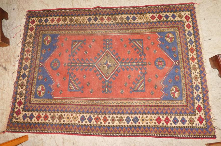 3' 5" x 5' Handmade Oriental Rug (1 of 3)