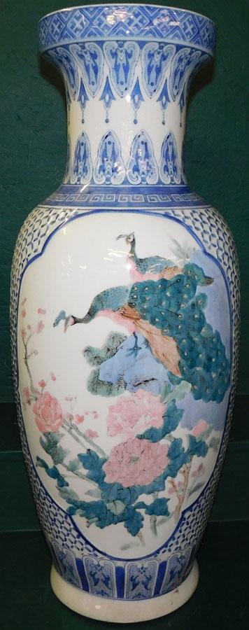 Large Oriental Porcelain Palace Vase (1 of 6)