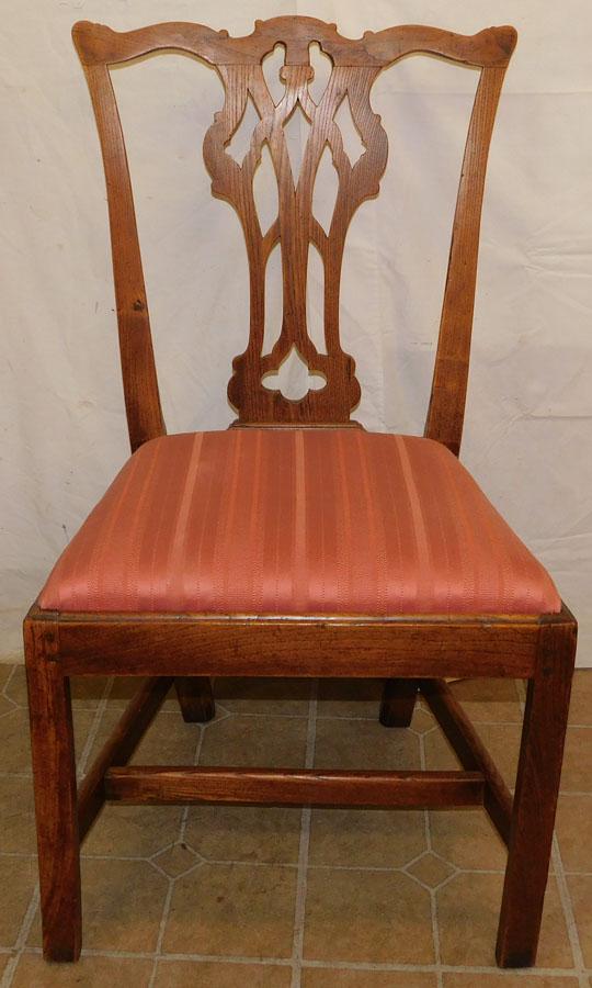19th C Elmwood Side Chair (1 of 4)