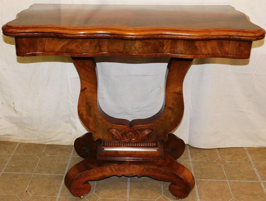 Empire Mahogany Game Table (1 of 5)