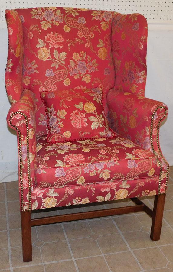 Upholstered Wing Chair (1 of 3)