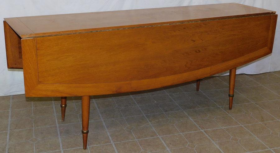 MCM Walnut Drop-Leaf Dining Table by Tomlinson (1 of 3)