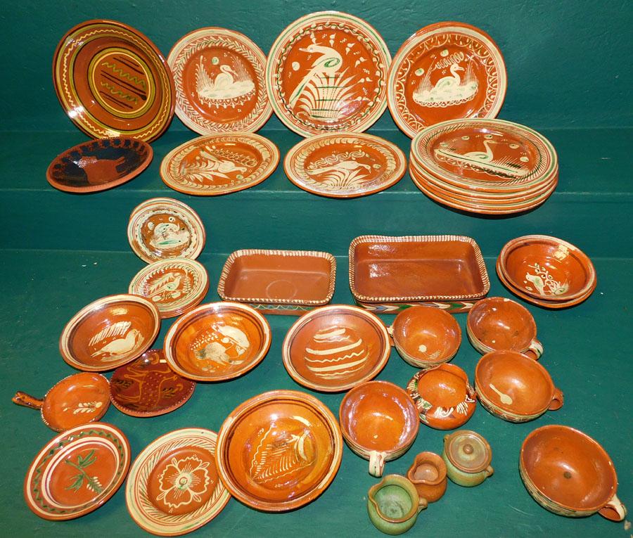 Lot of Redware: Lot of Redware .