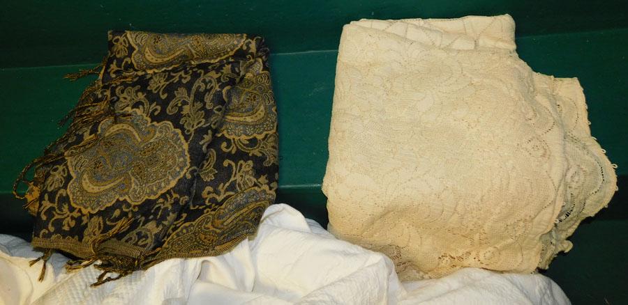 Lot of Linens & Coverlets (1 of 2)