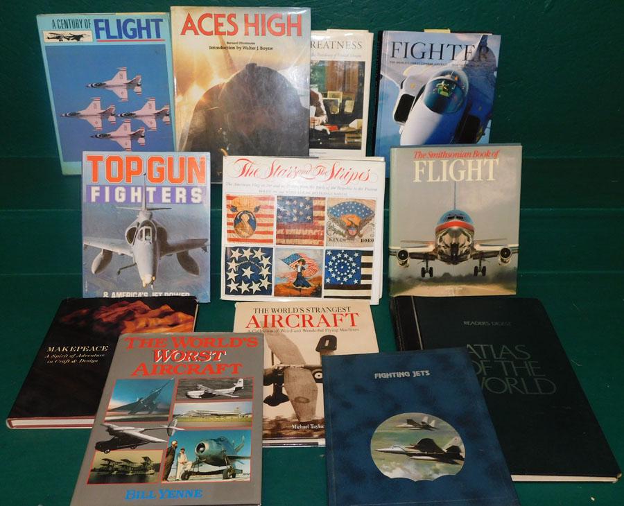 10 Reference Books on Aviation, 1 On Flags, & 1 On (1 of 5)