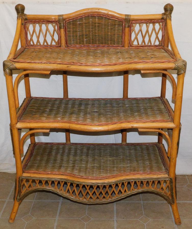 Rattan 3 Tier Server (1 of 3)