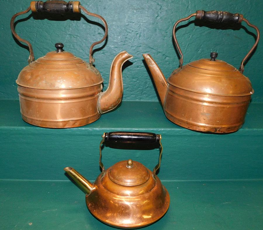 3 Copper Kettles (1 of 3)
