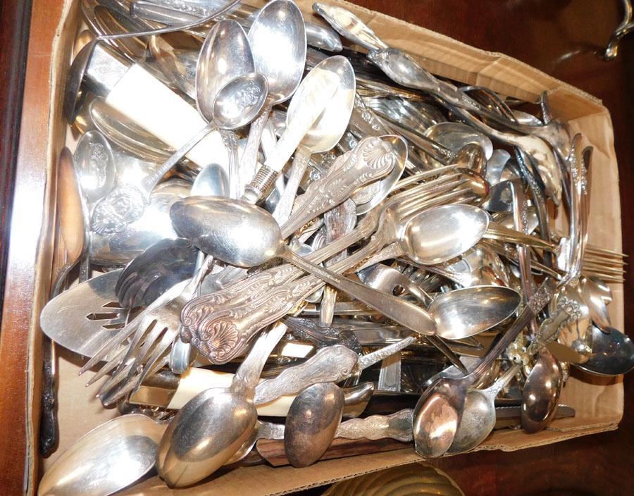 Lot of Silverplate Flatware (1 of 2)