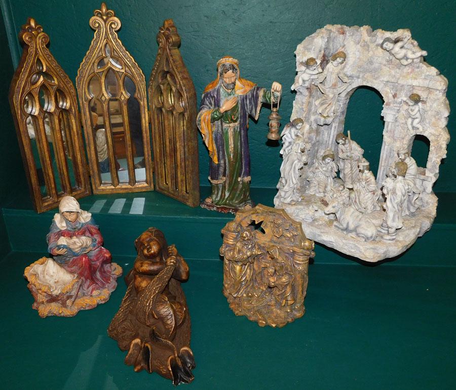 Large 6 Piece Nativity Scene (1 of 3)