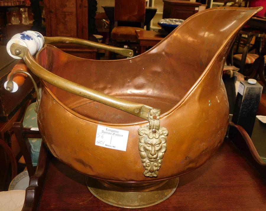Copper Coal Bucket (1 of 1)