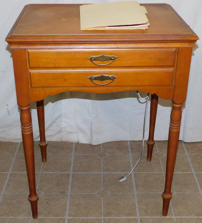 Maple Sewing Machine: Maple Sewing Machine . 24 1/4" W 18 1/2" D 31 1/2" H