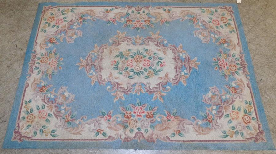 5' 5" X 7' 10" Hook Rug (1 of 6)