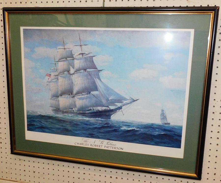 Framed Ships Print (1 of 5)