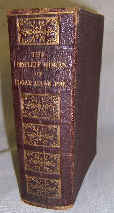 CW era photos, Complete Works of Edgar Allen Poe. : Portrait album of Civil War era photos and book of Complete Works of Edgar Allen Poe. Inscription dated 1928.