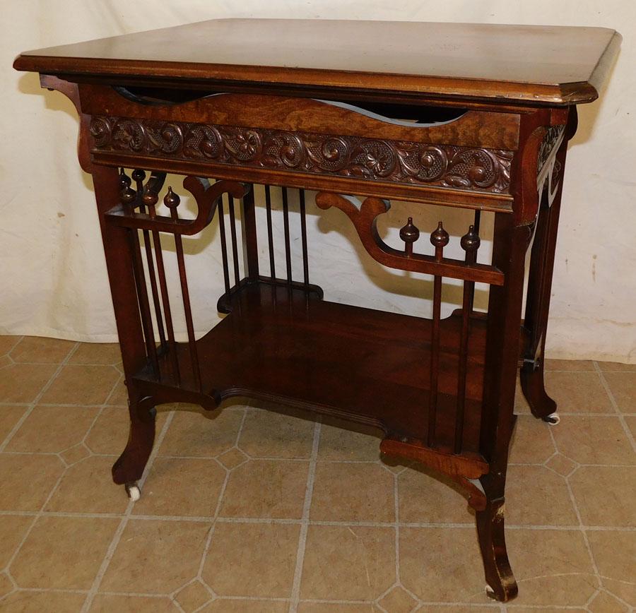 Cherry Victorian Center Table (1 of 3)